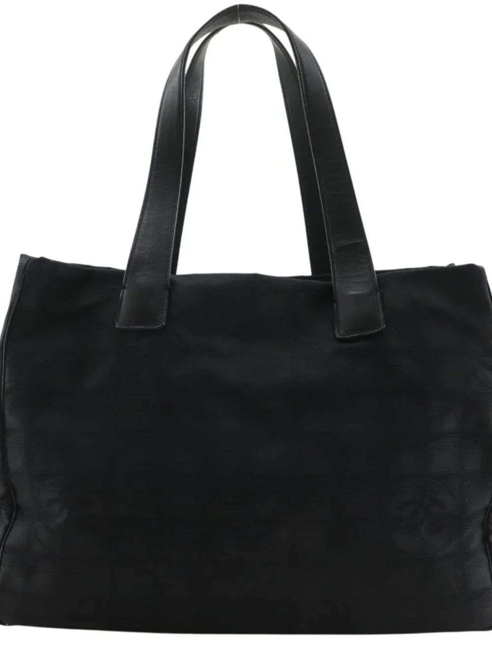 CHANEL New Travel Line Tote MM Tote Bag A15991 black Nylon canvas Women - Picture 13 of 16